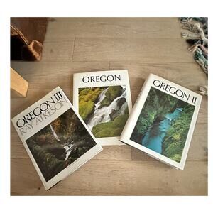 Set of Oregon Photography Books by Ray Atkeson Giftable Coffee Table Books